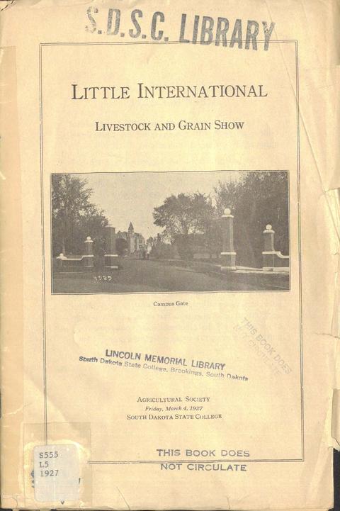 1927 Little International catalog