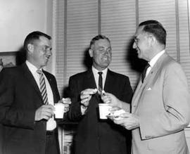 Representative Ben Reifel, Roland Chicoine, and Dan Nobr in 1961