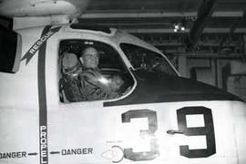 Representative Ben Reifel aboard the USS Lake Champlain CVS-39 in 1962