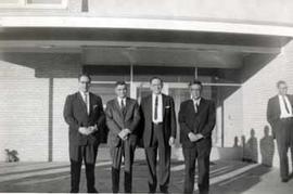 Ben Reifel at the Twin Buttes School dedication in 1959