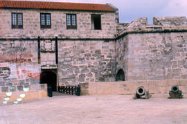 Cannons at the Fortaleza de San Carlos de la Caba