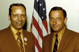 Denholm and Kneip during their 1970 campaigns