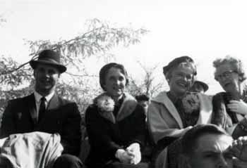 Alice Reifel at the 1961 Gypsy Days parade in Aberdeen, South Dakota