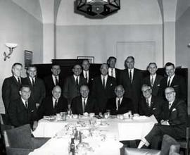 Representative Ben Reifel with a group in 1966