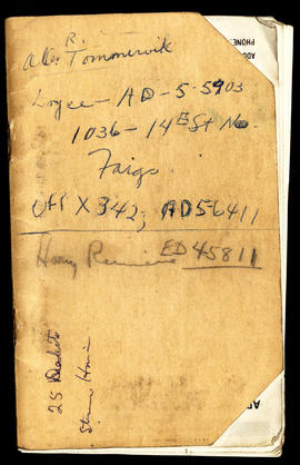 Ben Reifel Appointment Book for 1960