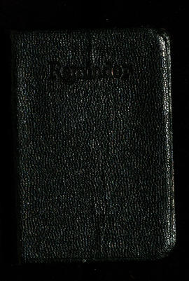 Ben Reifel Appointment Book for 1954