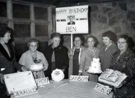 Ben Reifel birthday party in 1962