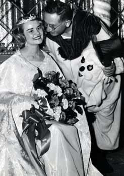 Representative Ben Reifel as Frosty for the 1962 South Dakota Snow Queen Festival