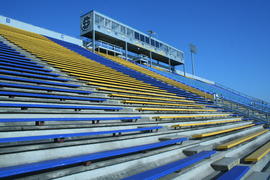 Coughlin-Alumni Stadium bleachers, South Dakota State University