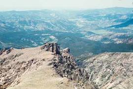Landscape View of Colorado Rockies
