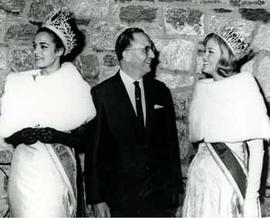 Representative Ben Reifel with Miss Universe and Miss USA in 1964