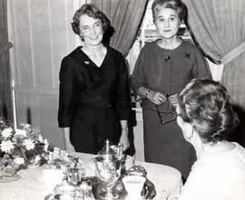 Allice Reifel and Myrtle Case at an event