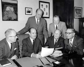 South Dakota delegation for the Oahe Irrigation Project in Washington, D.C. in 1966