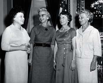 Alice Reifel with other women in 1962
