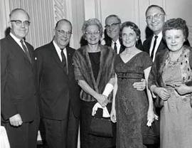 South Dakota delegation and their spouses at an event in 1963