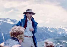 Alpine ecologist John Marr lecturing in the field to a University of Colorado Alpine Ecology class which Carter Johnson and Warren Keammerer attended.