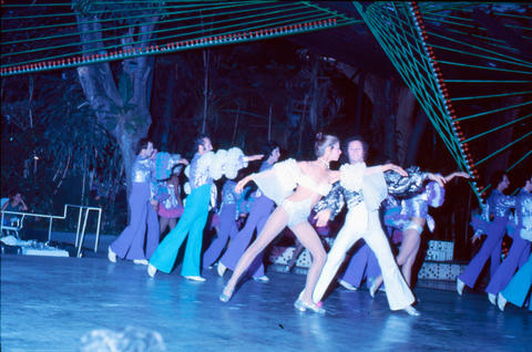 Dancers performing in Cuba