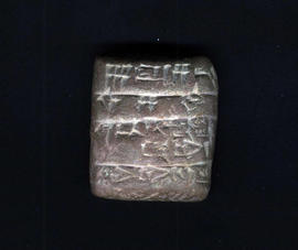 Tablet 2: Found at Drehem, receipt of five oxen