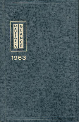 Ben Reifel Appointment Book for 1963