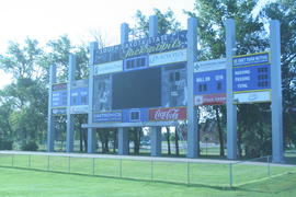 Coughlin-Alumni Stadium scoreboard, South Dakota State University