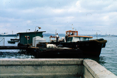 Boat in Havana Bay