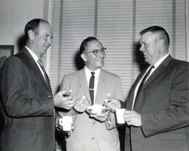 Don Hunter, Representative Ben Reifel, and Merle Flyger