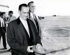 William Miller at Joe Foss Field in Sioux Falls, South Dakota in 1964