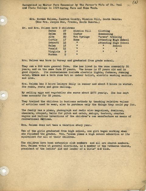 Citation of Marith N. Boe