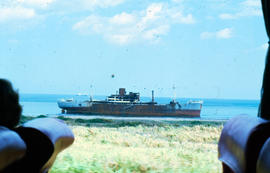 Boat in Havana Bay