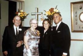 Ben and Alice Reifel with Mr. and Mrs. A.J. Schuelke in 1964