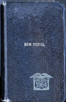 Ben Reifel Appointment Book for 1964